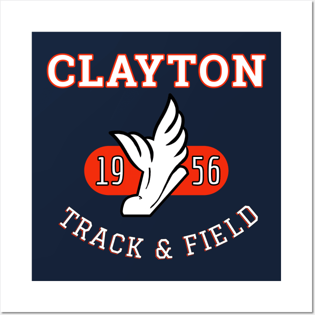 Atypical - Clayton Prep Track & Field Wall Art by SurfinAly Design 